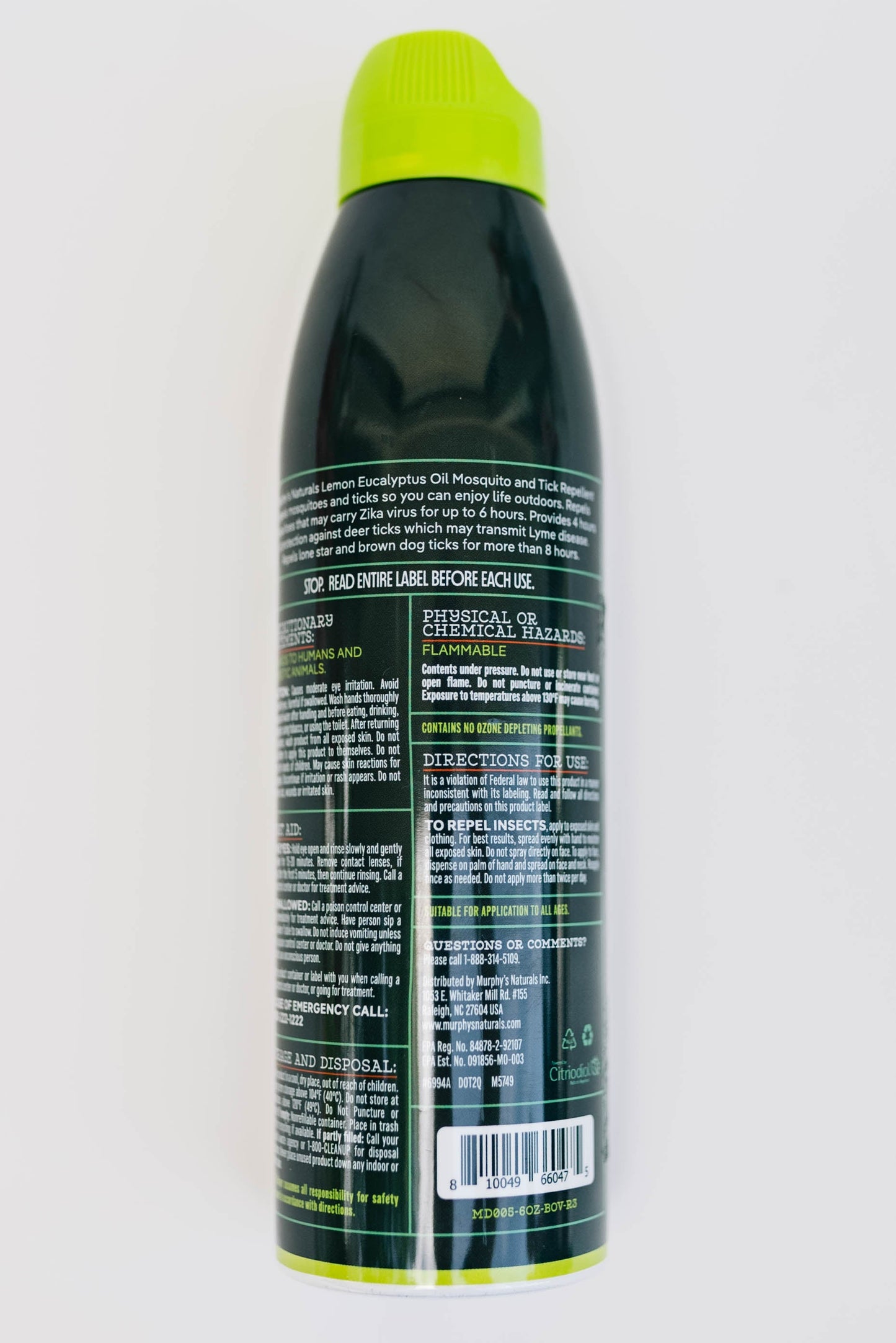 Murphy's Naturals | Mosquito + Tick Repellent Mist - 6 oz