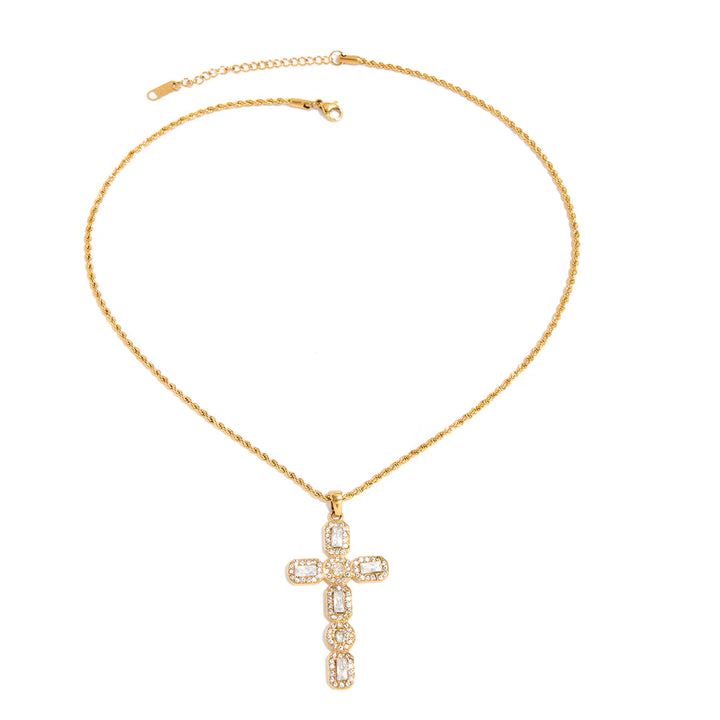 Lauren Kenzie | Beth Cross Necklace