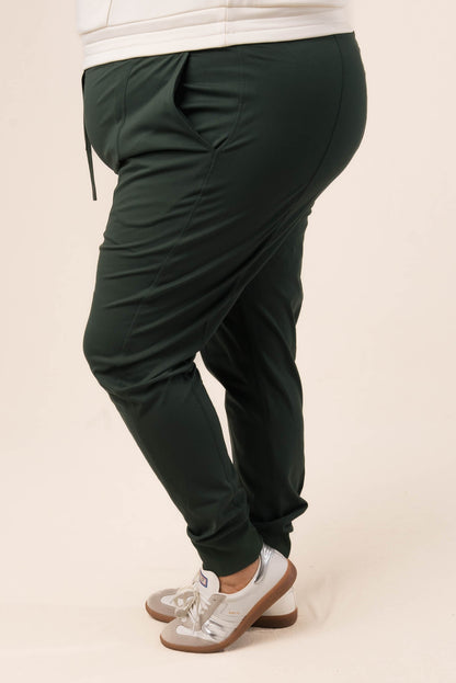Seamed Skinny Drawstring Joggers