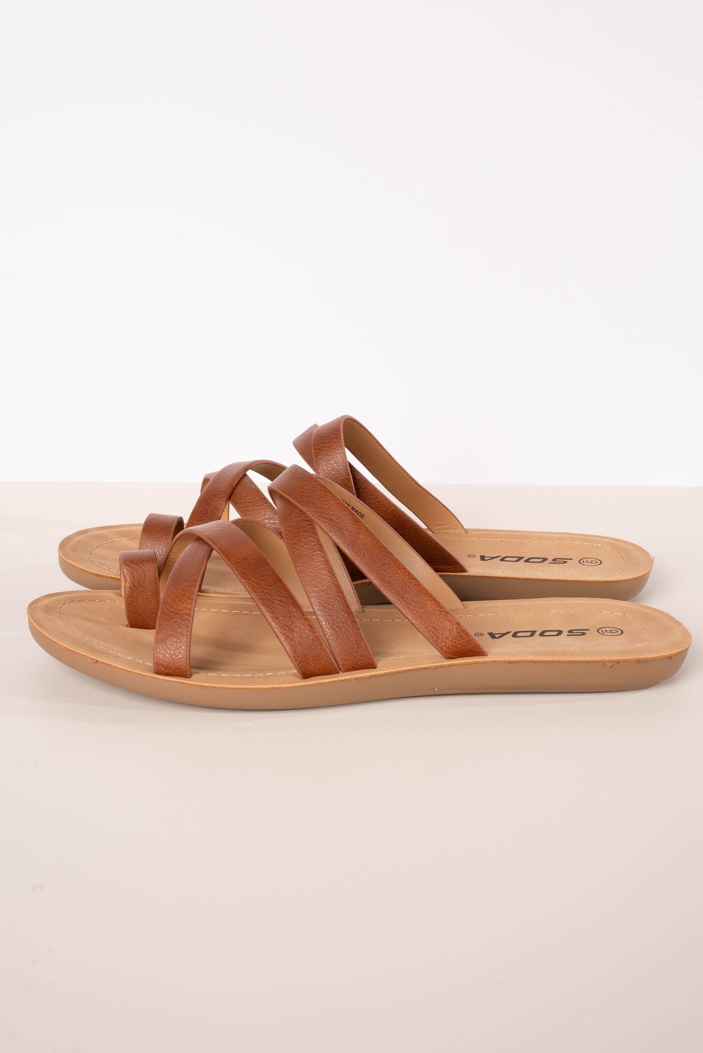 Soda | Isabel Strappy Slide Sandal