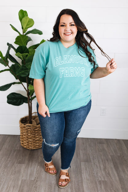 GF Logo Collegiate Graphic Tee