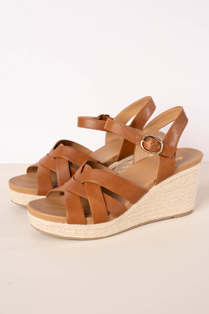 Soda | Tier Espadrille Wedge Sandal