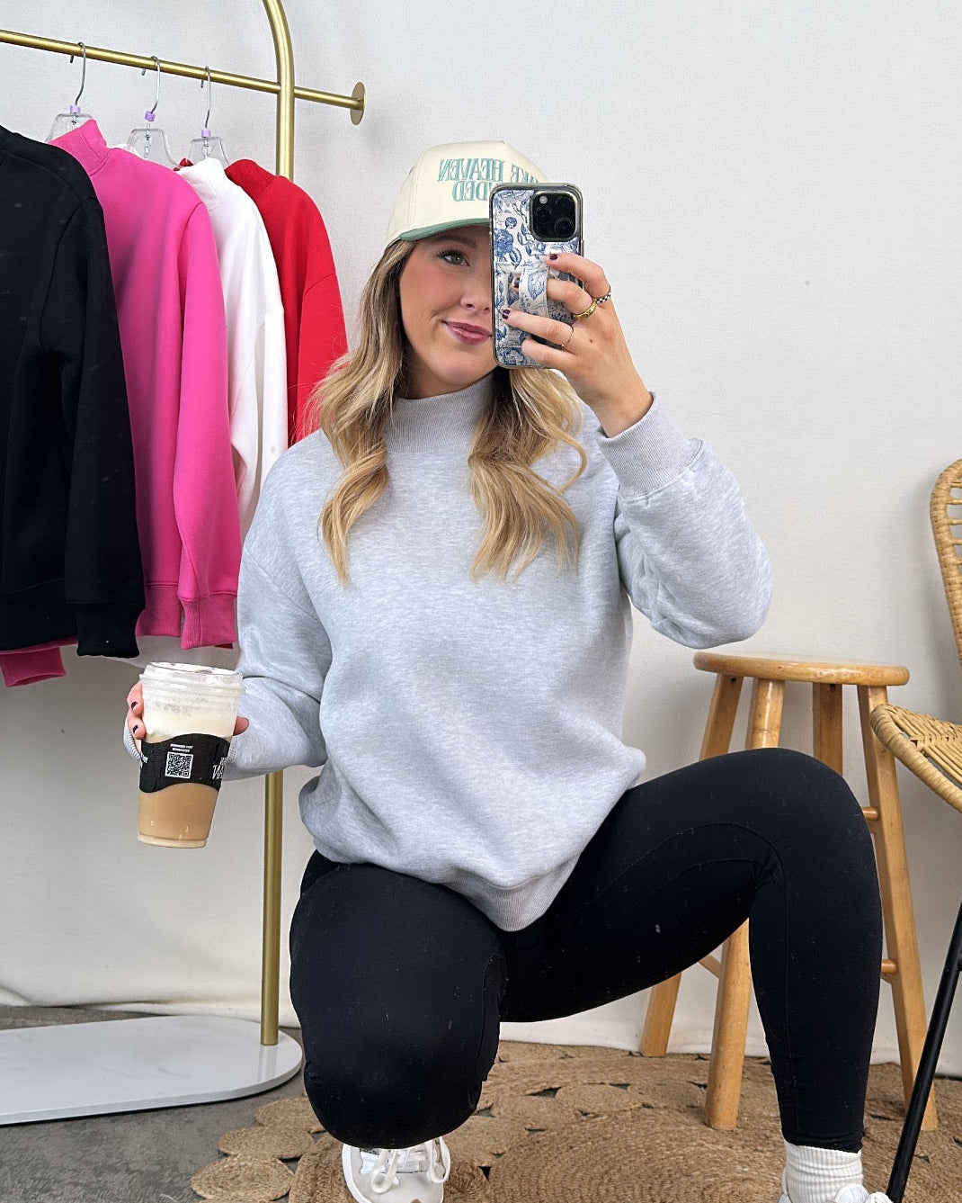 Saturday Standard Mock Neck Sweatshirt