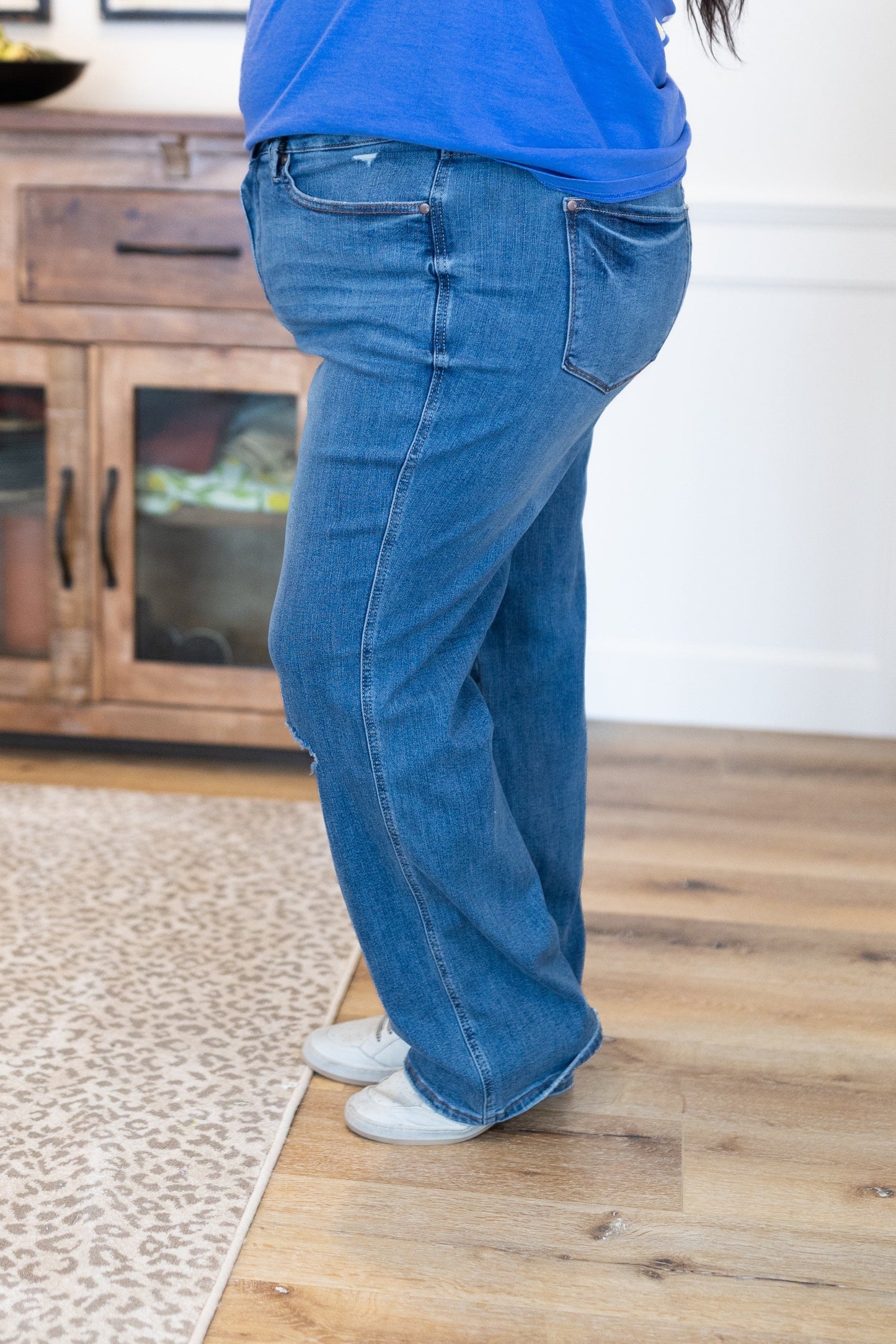 Judy Blue | Miley High Rise Tummy Control Straight Leg Jeans