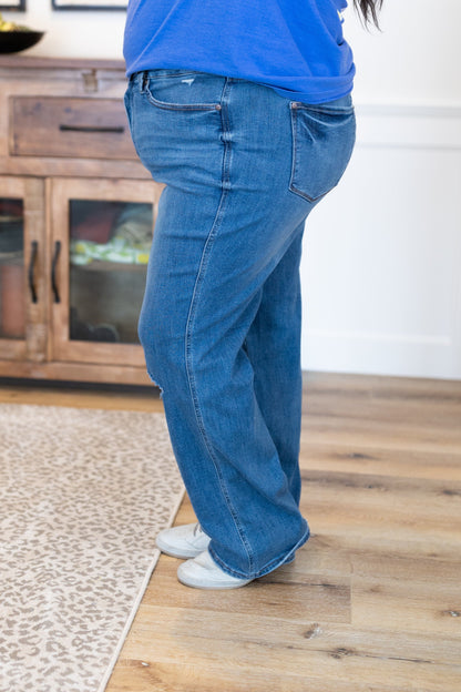 Judy Blue | Miley High Rise Tummy Control Straight Leg Jeans