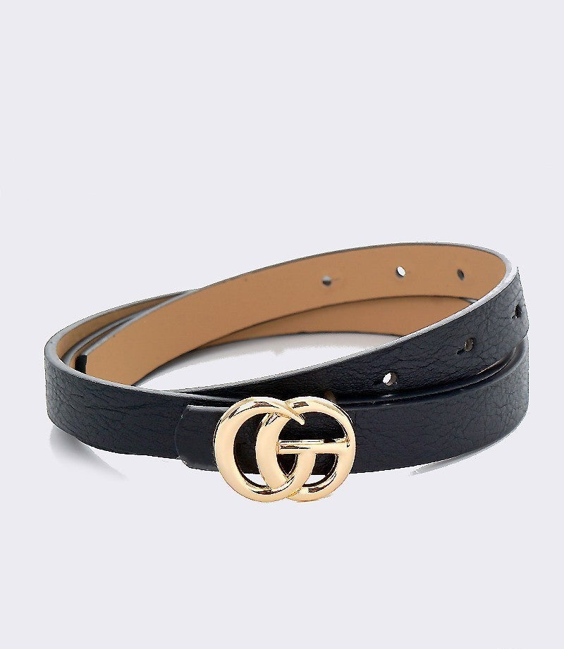 Skinny Buckle Belt