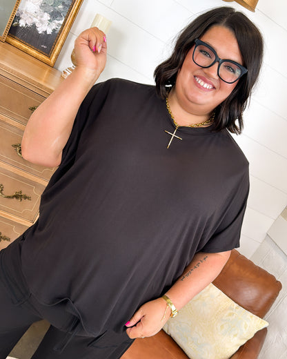 Easy Living Ribbed Top + Pants Set