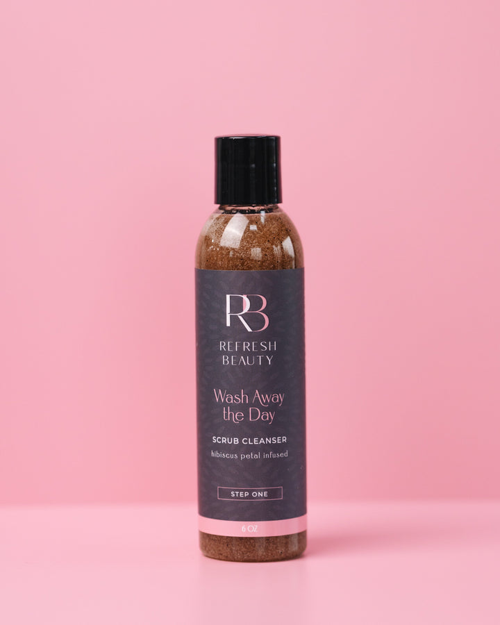 Refresh Beauty | Step 1: Wash Away the Day Scrub Cleanser