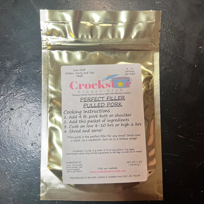 Crockstar Dinner Club | Crockpot Pork Meal Kits