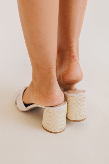 Sirevna Woven Block Heel Sandal *Final Sale*