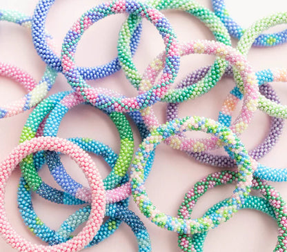 Kids Beaded Bracelet (Random Color)