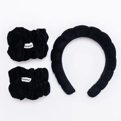 beaut. Headband + Wristbands Set