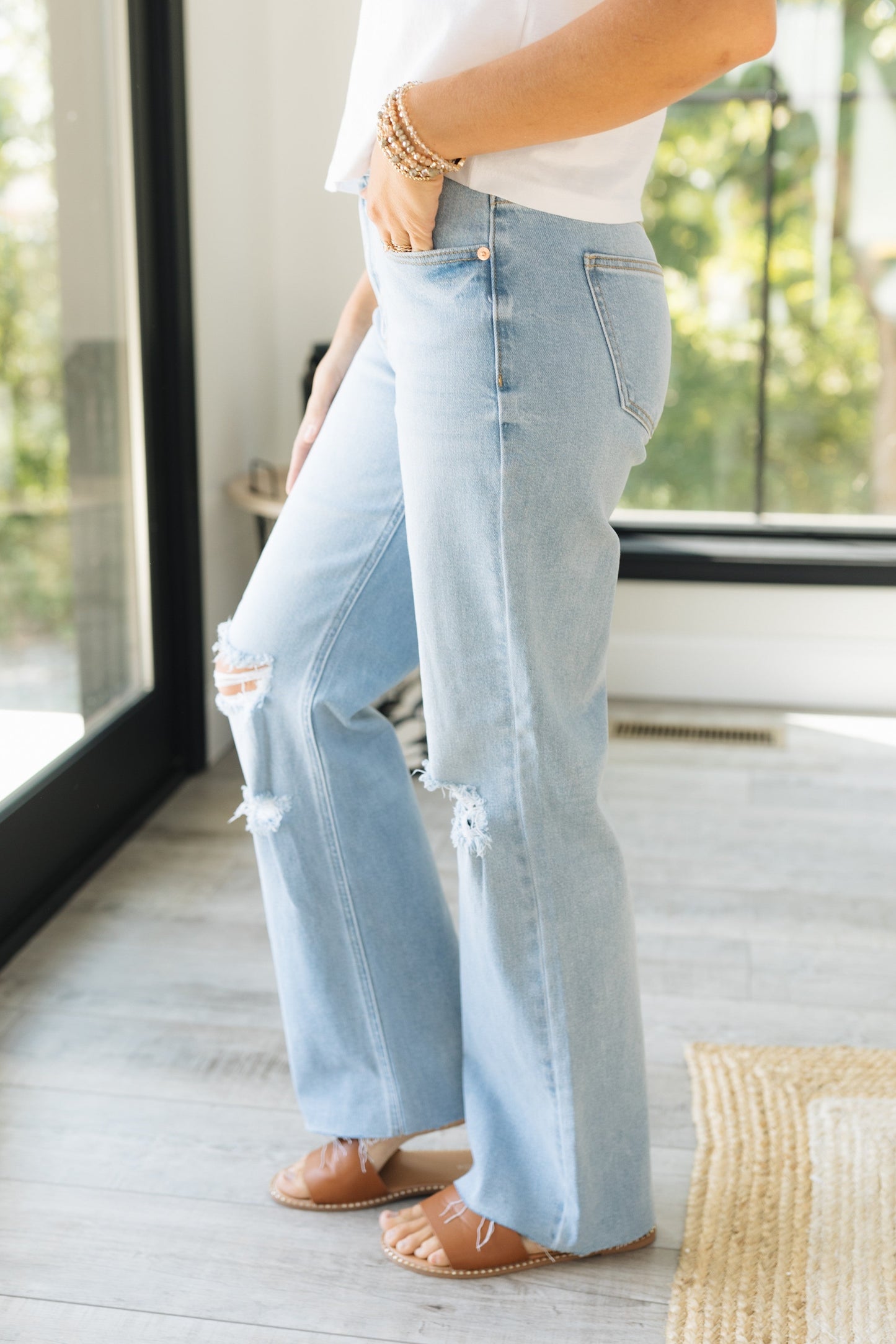 Sneak Peek Denim | Suzy High Rise Wide Leg Jeans