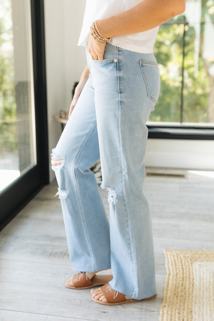 Sneak Peek Denim | Suzy High Rise Wide Leg Jeans