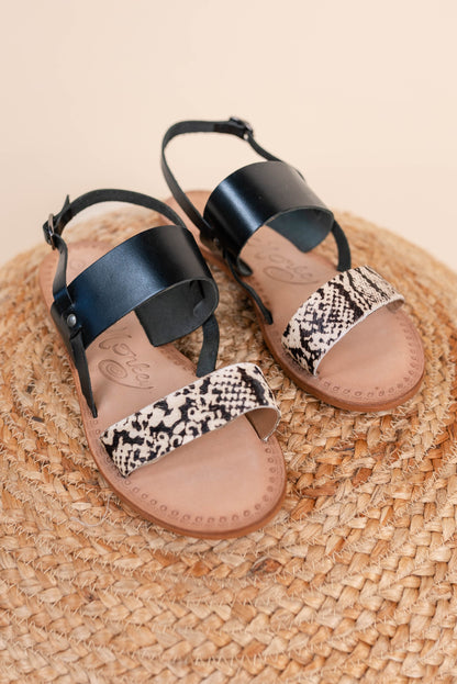 Naughty Monkey | Waco Snake Sling Sandal *Final Sale*