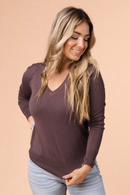 Classic V-Neck Sweater