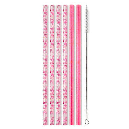 Swig Reusable Straws + Brush Set