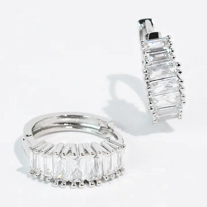 Sugar Spark Huggie Earrings