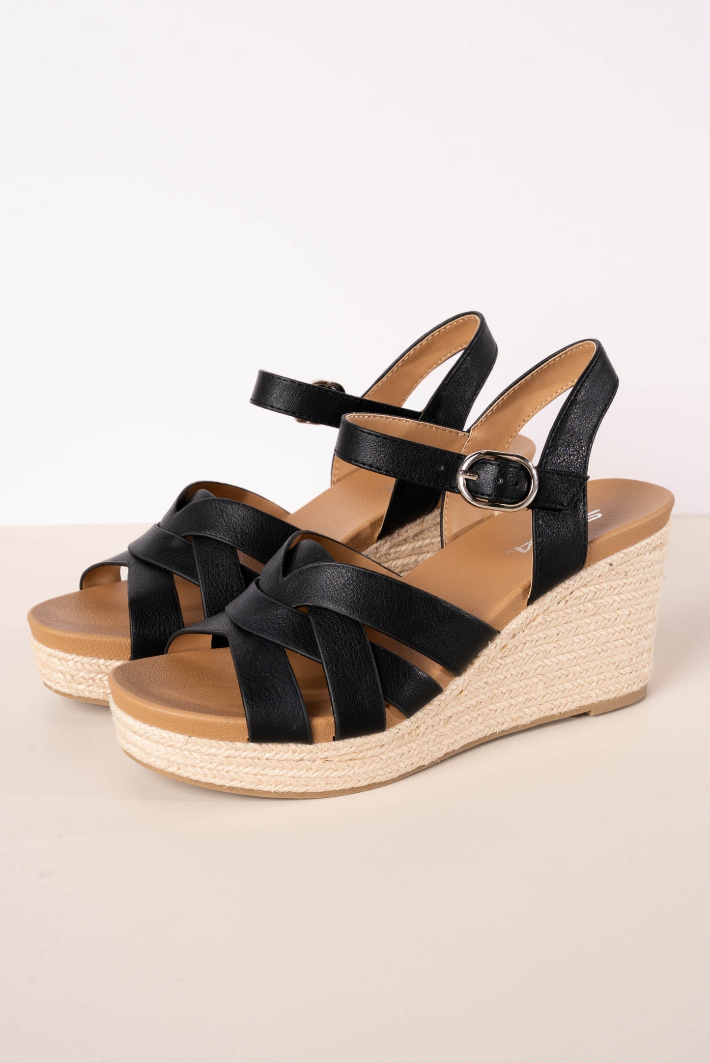 Soda | Tier Espadrille Wedge Sandal