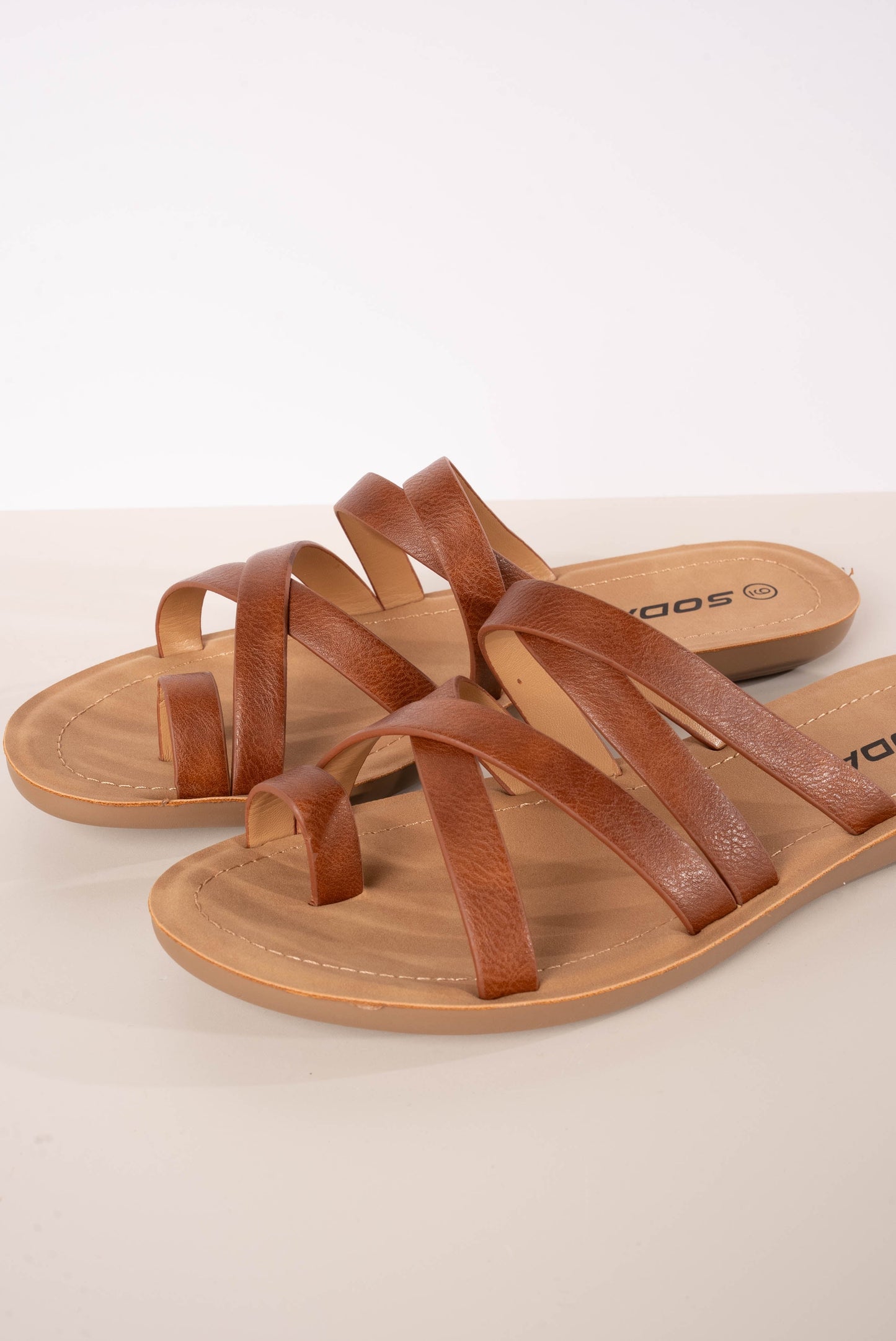Soda | Isabel Strappy Slide Sandal