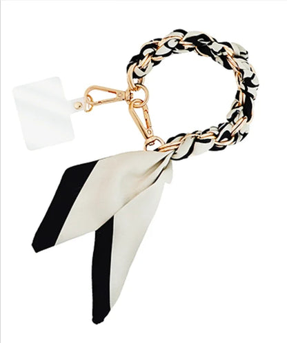 Sag Harbor Scarf + Chain Phone Strap
