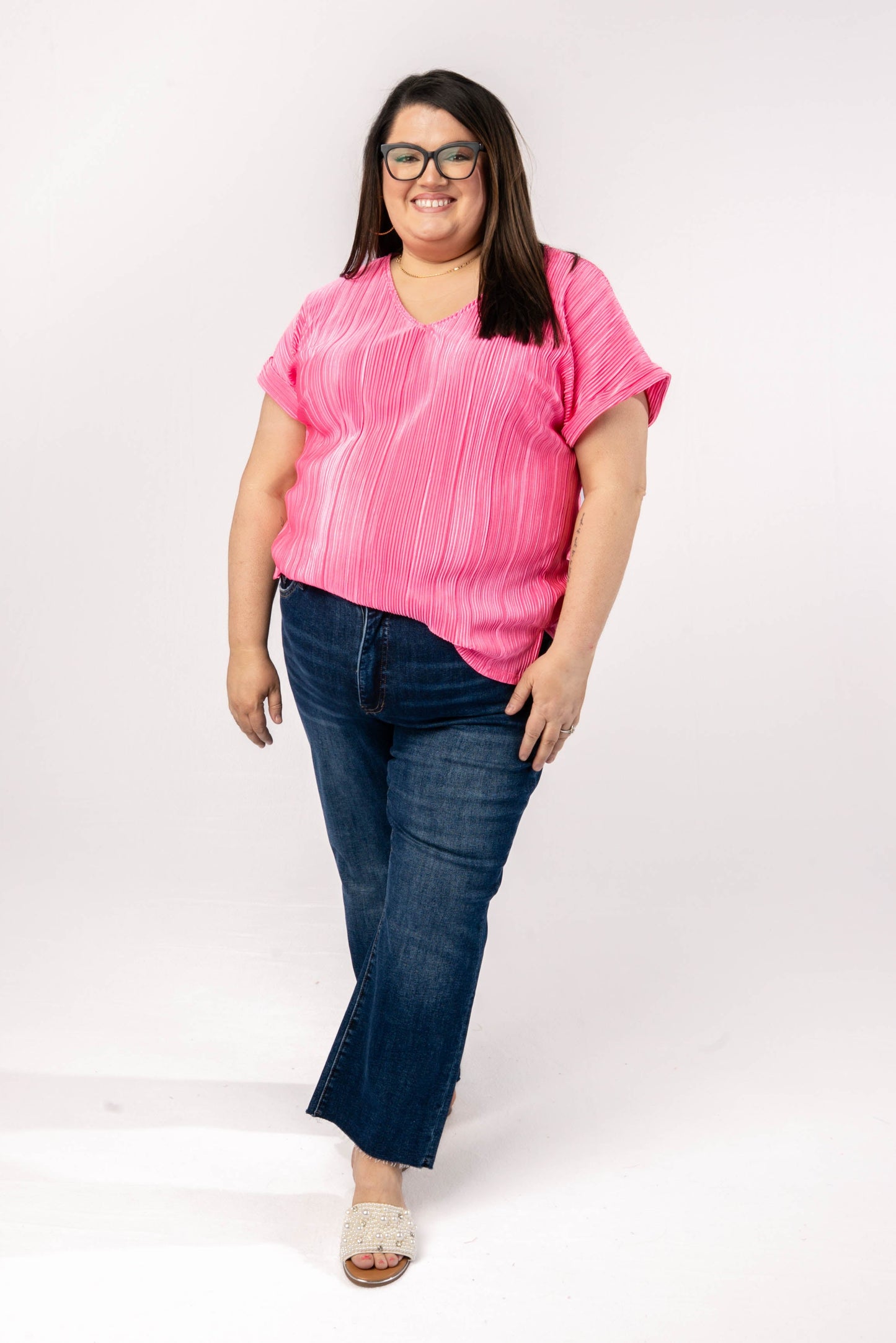 Lovervet High Rise Crop Flare Jeans
