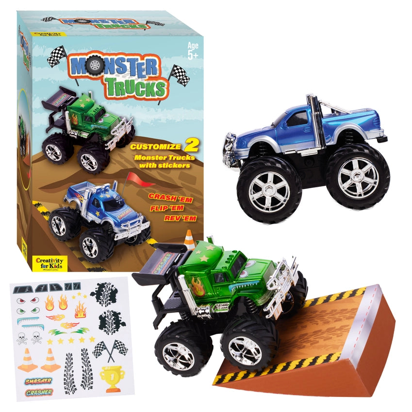 Kids Monster Trucks Craft Kit