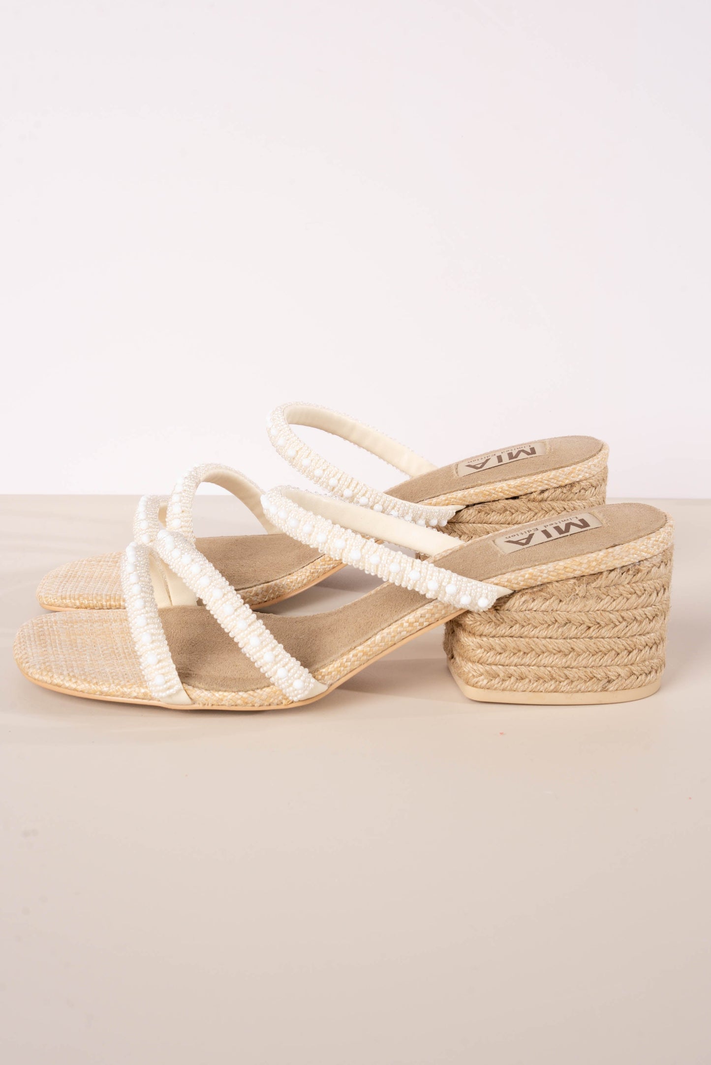 MIA | Inara Beaded Slide Sandal