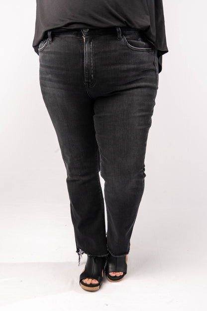 VERVET Denim | Hadley High Rise Crop Flare Jeans