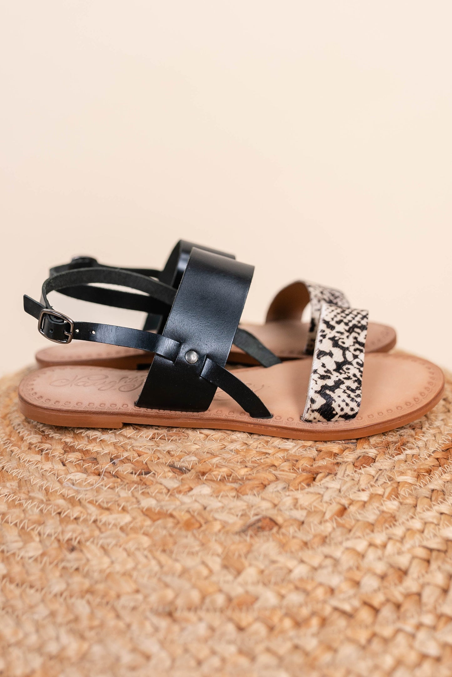 Naughty Monkey | Waco Snake Sling Sandal *Final Sale*