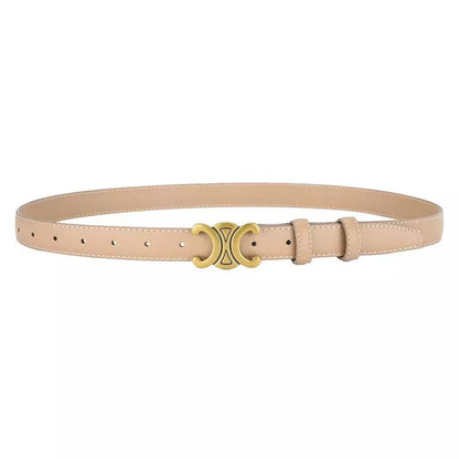Double C Skinny Buckle Belt