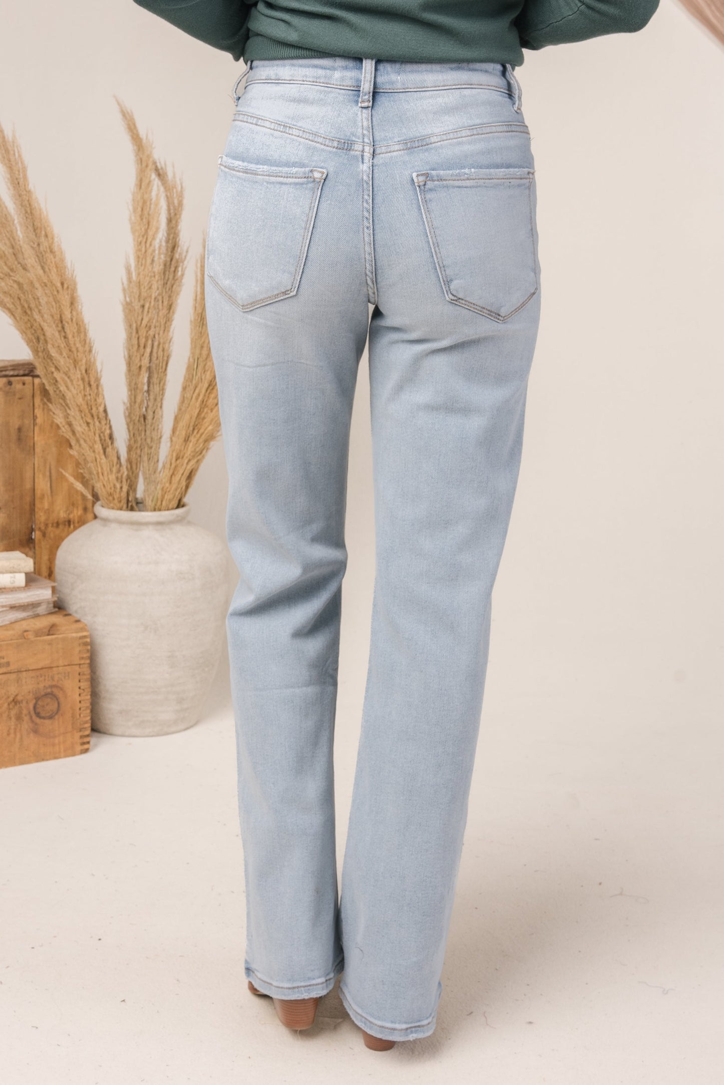 VERVET Denim | Lennon High Rise 90's Flare Jeans