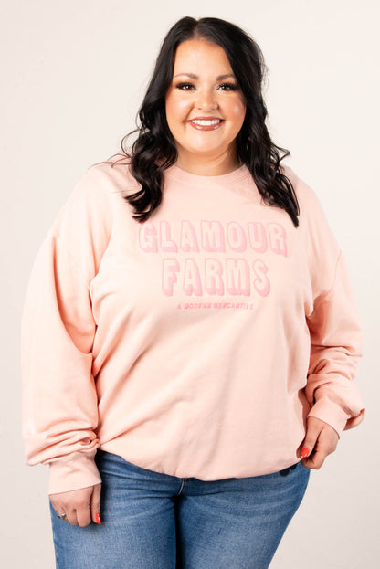 Glamour Farms A Modern Mercantile Graphic Sweatshirt