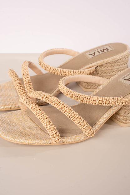 MIA | Inara Beaded Slide Sandal