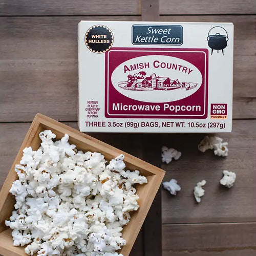 Amish Country | Microwavable Kettle Popcorn - 3 pk