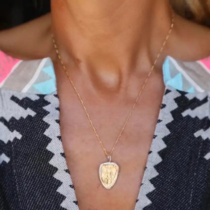 Guardian Angel Pendant Necklace
