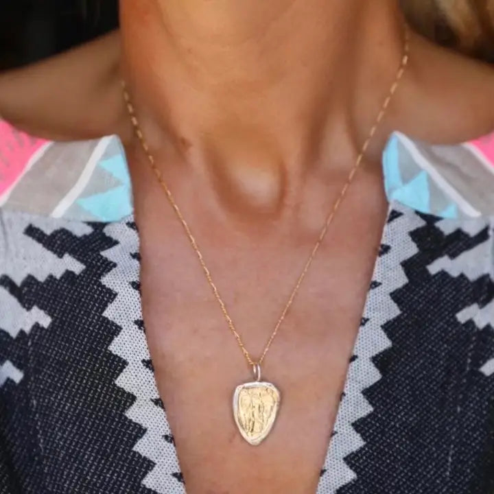 Guardian Angel Pendant Necklace