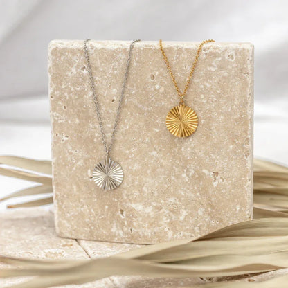 Chasing Sunset Pendant Necklace