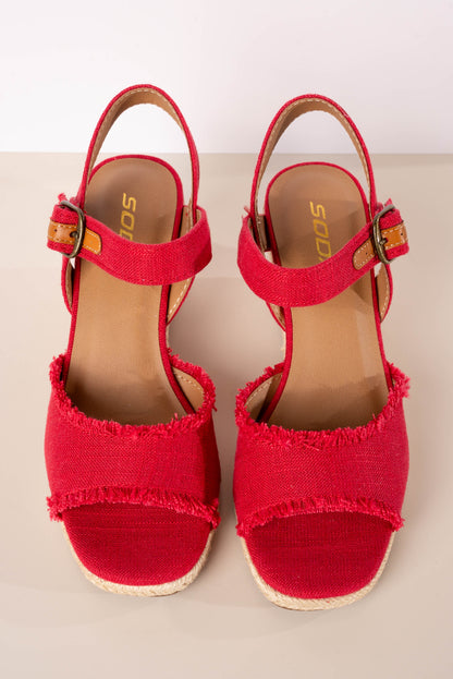 Soda | Arnold Espadrille Wedge Sandal