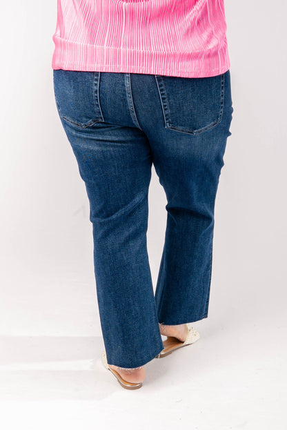 Lovervet High Rise Crop Flare Jeans