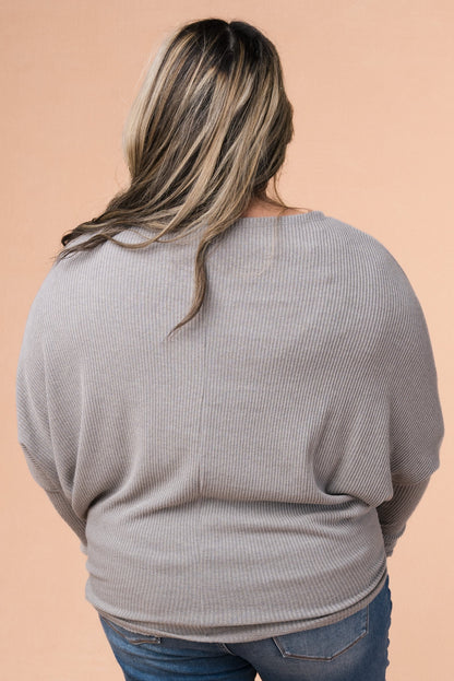 Ribbed Dolman Top *Final Sale*