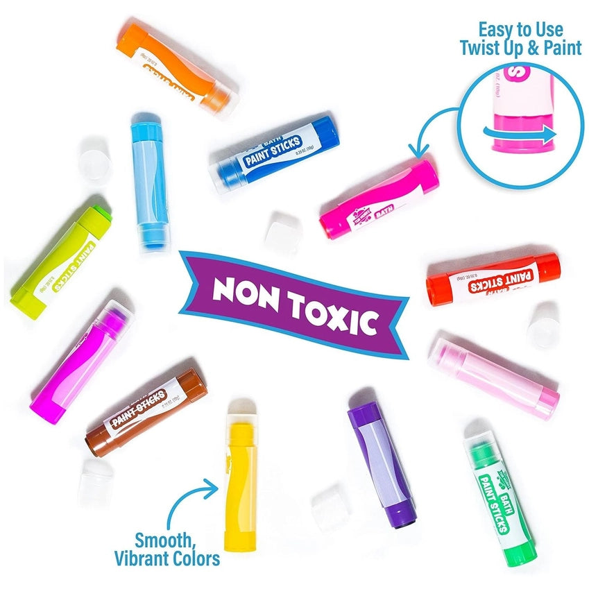 Twist Up Bath Paint Sticks