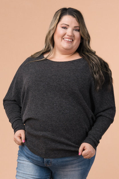 Ribbed Dolman Top *Final Sale*