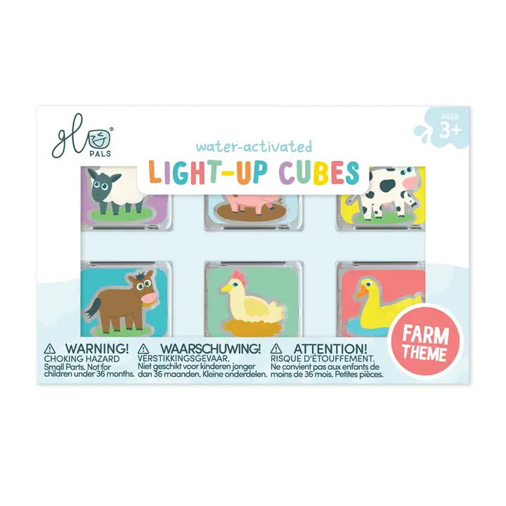 Glo Pals Light Up Water Cubes - 6 pk