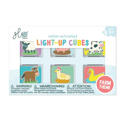 Glo Pals Light Up Water Cubes - 6 pk