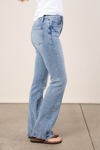 VERVET Denim | Skylar High Rise Bootcut Jeans