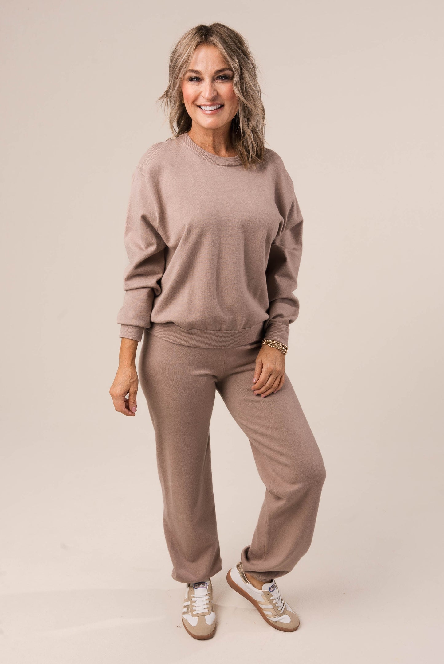 Sweater Top + Jogger Set