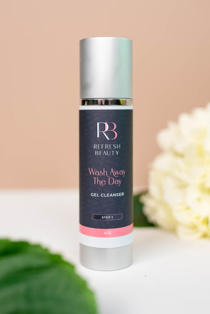 Refresh Beauty | Step 1: Wash Away The Day Gel Cleanser