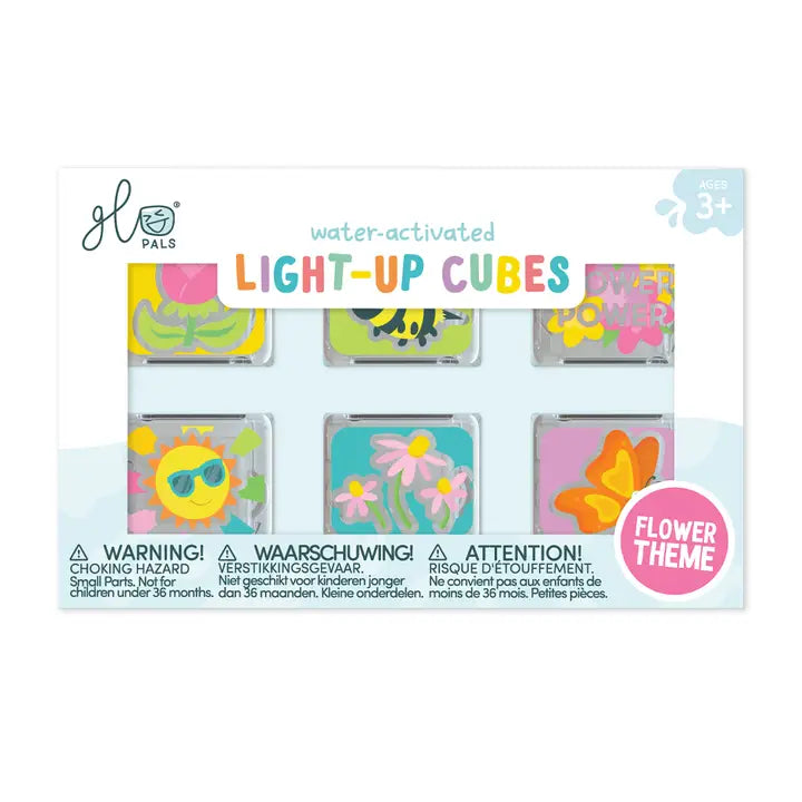 Glo Pals Light Up Water Cubes - 6 pk