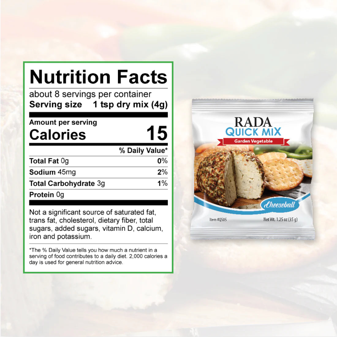 Rada | Savory Cheeseball Mix